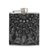 Charcoal Mandala Heupfles (Voorkant)