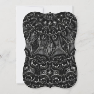 Charcoal Mandala Holiday Kaart