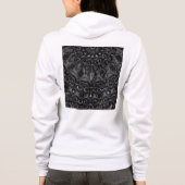 Charcoal Mandala Hoodie (Achterkant)