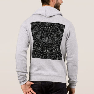 Charcoal Mandala Hoodie