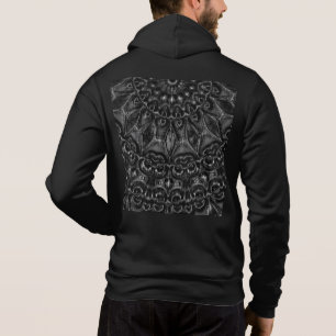 Charcoal Mandala Hoodie