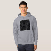 Charcoal Mandala Hoodie (Voorkant volledig)