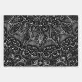 Charcoal Mandala Inpakpapier Vel (Voorkant 2)