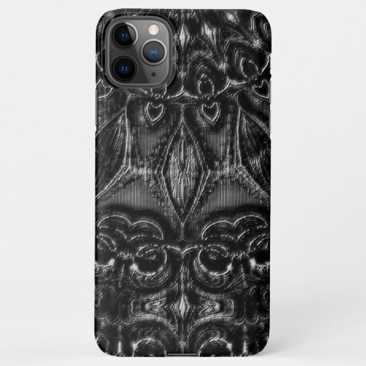 Charcoal Mandala  iPhone Hoesje (Achterkant)