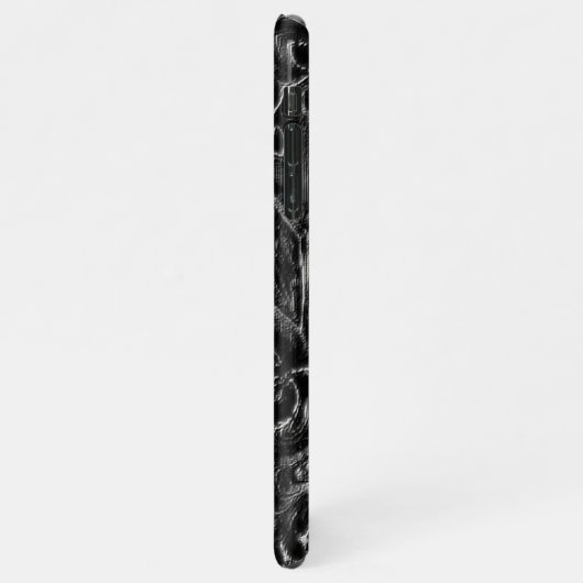 Charcoal Mandala  iPhone Hoesje (Linkerkant)