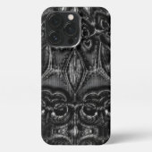 Charcoal Mandala iPhone Hoesje (Achterkant)