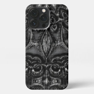Charcoal Mandala iPhone 13 Pro Hoesje
