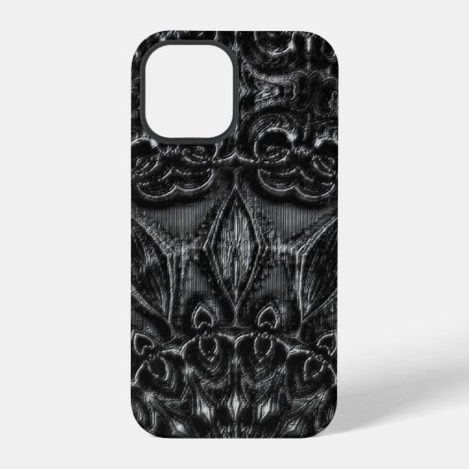 Charcoal Mandala iPhone Hoesje (Achterkant)