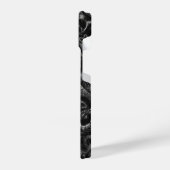 Charcoal Mandala iPhone Hoesje (Linkerkant)