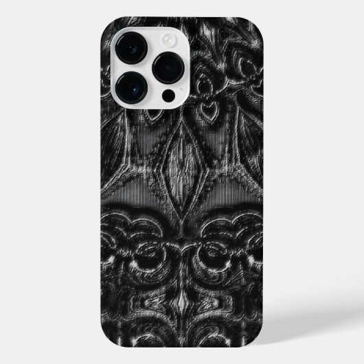 Charcoal Mandala iPhone Hoesje (Achterkant)