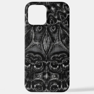 Charcoal Mandala iPhone 12 Pro Max Hoesje
