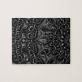 Charcoal Mandala Jigzaag Puzzle Legpuzzel (Horizontaal)