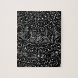 Charcoal Mandala Jigzaag Puzzle Legpuzzel