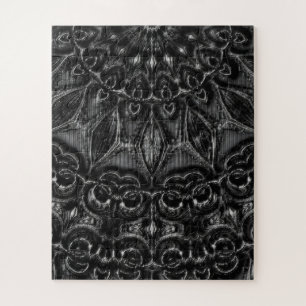 Charcoal Mandala Jigzaag Puzzle Legpuzzel
