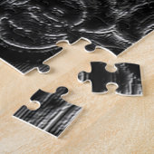 Charcoal Mandala Jigzaag Puzzle Legpuzzel (Zijkant)