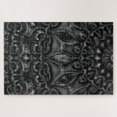 Charcoal Mandala Jigzaag Puzzle Legpuzzel (Horizontaal)