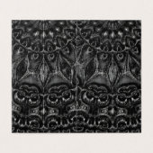 Charcoal Mandala  Kaart (Buitenkant ongevouwen)