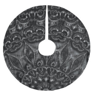 Charcoal Mandala Kerstboom Rok
