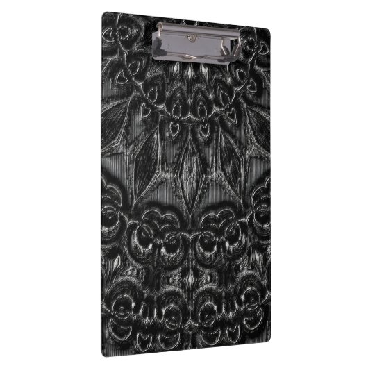 Charcoal Mandala Klembord (Rechts)