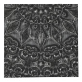 Charcoal Mandala Kubus (Voorkant)