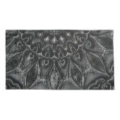 Charcoal Mandala Kussensloop (Achterkant)