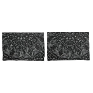 Charcoal Mandala Kussensloop