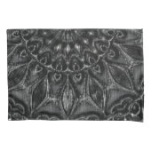 Charcoal Mandala Kussensloop (Voorkant-Links)