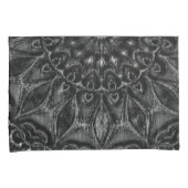 Charcoal Mandala Kussensloop (Voorkant-Rechts)