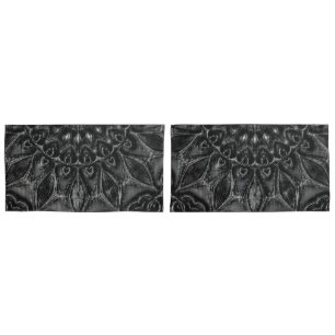 Charcoal Mandala Kussensloop