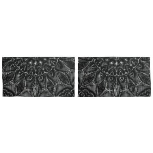 Charcoal Mandala Kussensloop (Voorkant-Set)