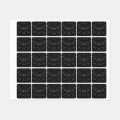 Charcoal Mandala Labels (Vel)