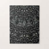 Charcoal Mandala Legpuzzel (Verticaal)