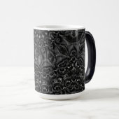 Charcoal Mandala Magische Mok (Voorkant rechts)