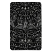 Charcoal Mandala Magnet Magneet (Verticaal)