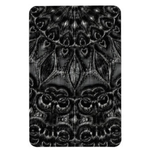 Charcoal Mandala Magnet Magneet