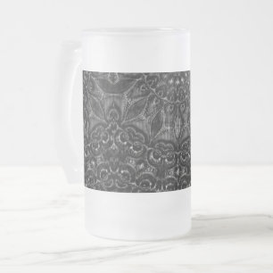 Charcoal Mandala Matglas Bierpul