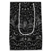 Charcoal Mandala Medium Cadeauzakje (Achterkant)