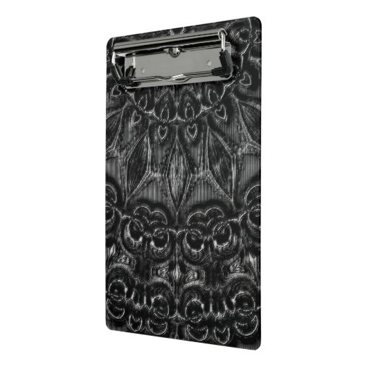 Charcoal Mandala Mini Klembord (Angled2)