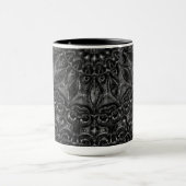 Charcoal Mandala Mok (Midden)