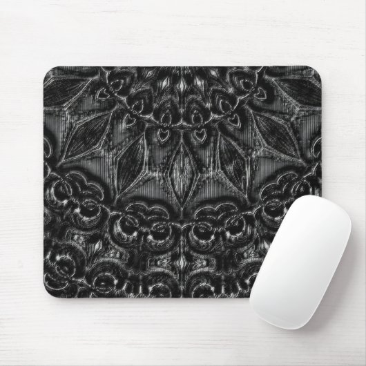 Charcoal Mandala Muismat (Met muis)