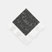 Charcoal Mandala Napkins Servet (Hoek)
