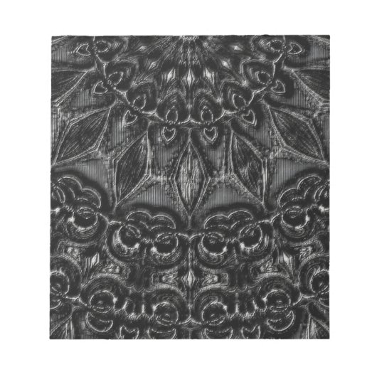 Charcoal Mandala Notitieblok (Voorkant)