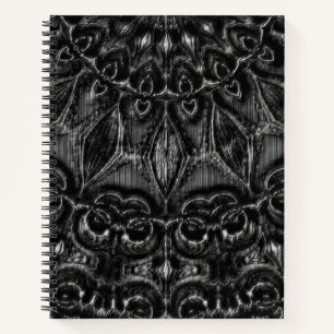 Charcoal Mandala Notitieboek