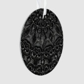 Charcoal Mandala Ornament (voorkant)