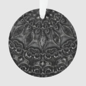 Charcoal Mandala Ornament (voorkant)