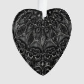 Charcoal Mandala Ornament (voorkant)