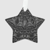 Charcoal Mandala Ornament (achterkant)