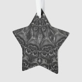 Charcoal Mandala Ornament (voorkant)