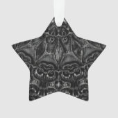 Charcoal Mandala Ornament (voorkant)