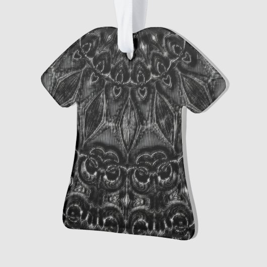 Charcoal Mandala Ornament (voorkant)